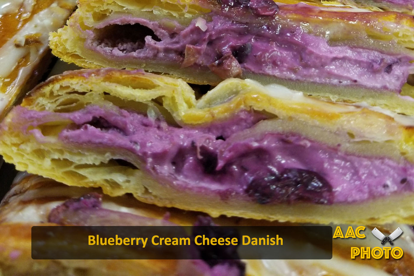 Blueberry Cream Cheese Danish