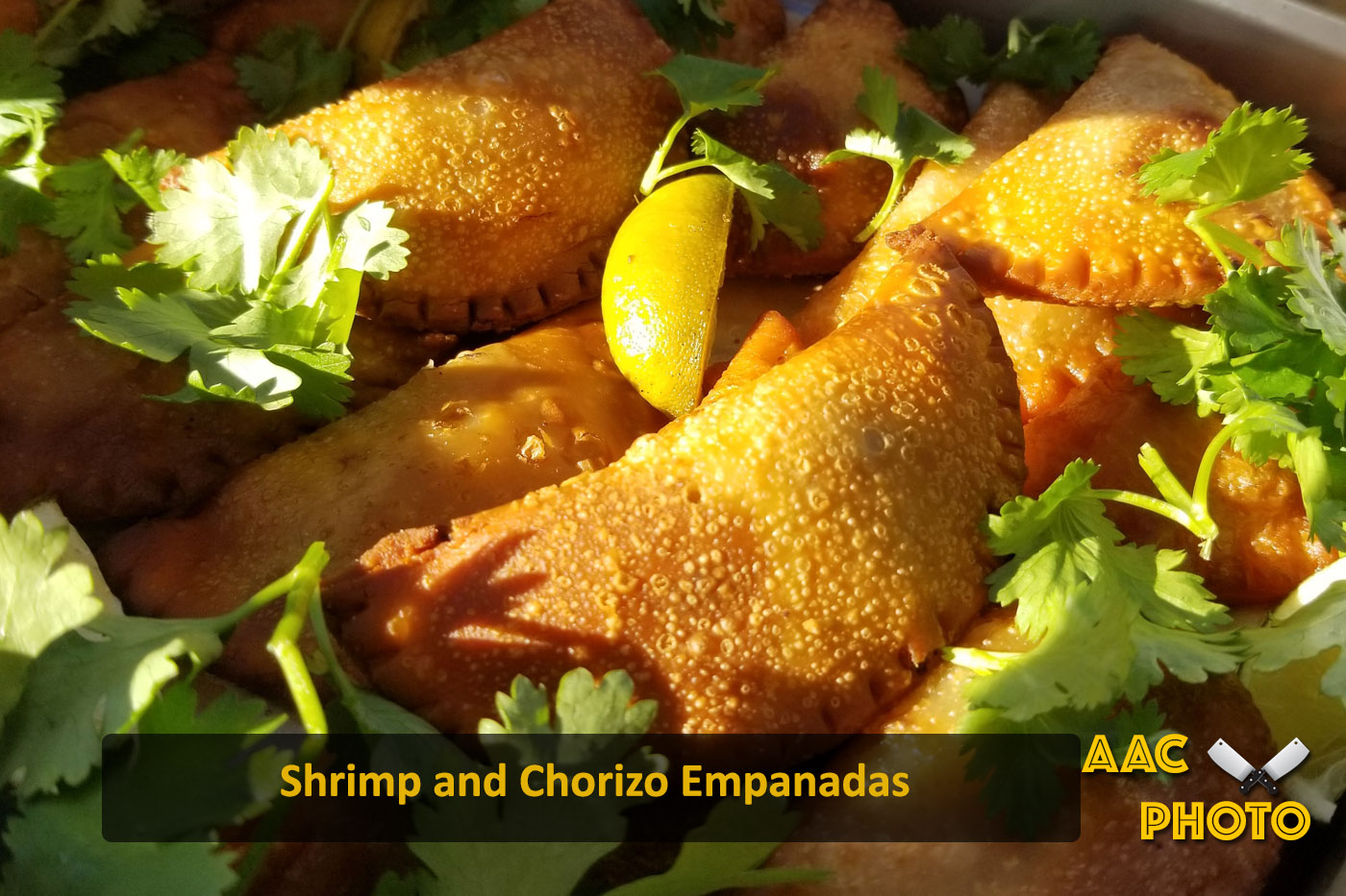 Chorizo & Shrimp Empanadas